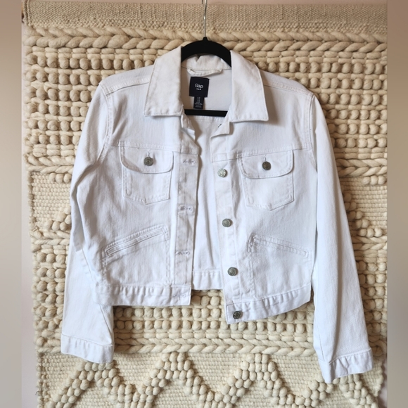 White Denim Jacket - Picture 5 of 9